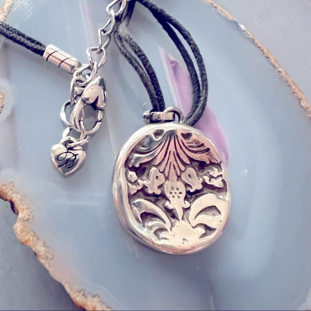 Brighton Reversible Circle Pendant Necklace